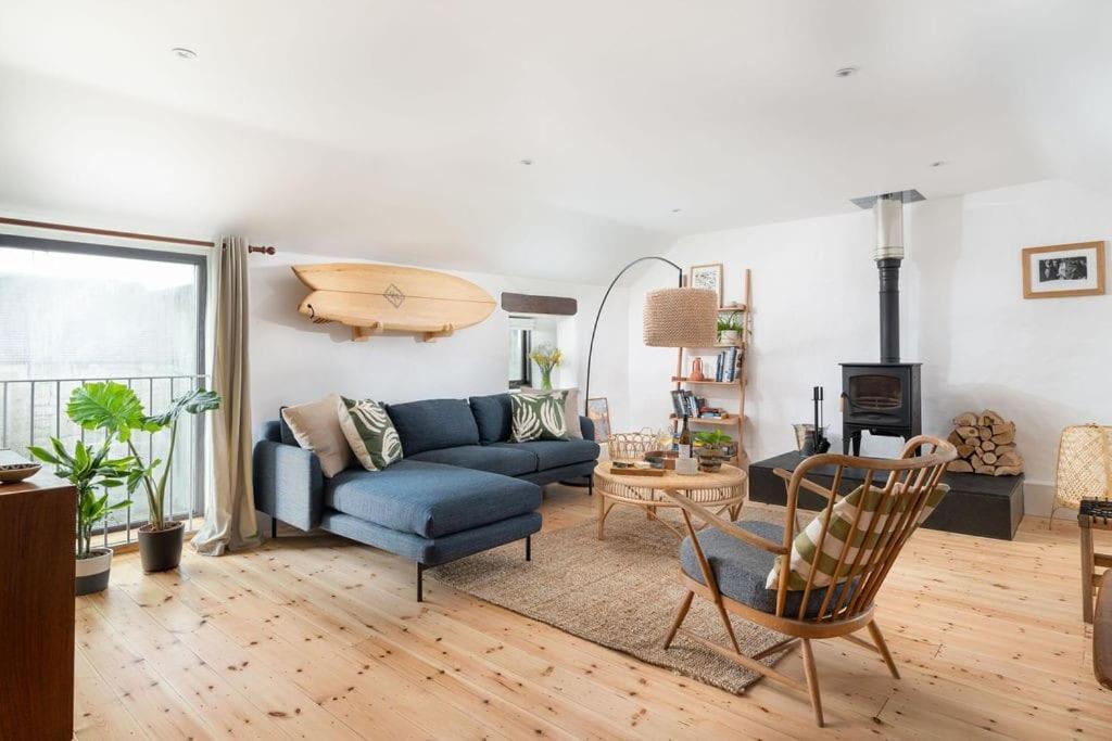 Porthcurno Barns, The Cart Lodge - Cosy Cottage, Walk To Porthcurno Beach, Pedn Vouder & Minack Theatre Penzance Exterior foto